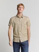 No Excess Shirt short sleeve jersey allover printed zand dessin