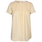 Trespass Dames candice gingham smock top