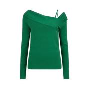 Dante 6 D6 wave asymmetric knitted sweater