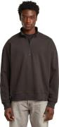 G-Star Essential loose half zip sw