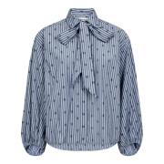 Co'Couture Cc trixie dot bow shirt