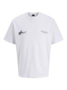 Jack & Jones jcoathletico graphic tee ss cn ss25 12285727 bright white...