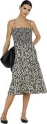 Only Onlzelina life smock 3in1 dress skirt wv pumice st