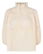 Second Female Blouse lange mouw 60124 brunie