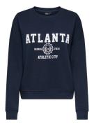Only Onlsweat life ls crew o.size state noos navy