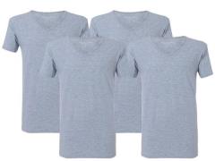 McGregor Premium stretch t-shirt 4-pack v-neck