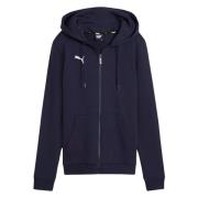 Puma Dames team goal casuals full zip hoodie