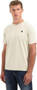 No Excess T-shirt crewneck melange jacquard s light moss
