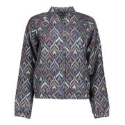 Geisha jacket print 55710-20 625 blue