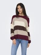 Only Onlatia l/s stripe pullover knt noo