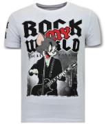 Local Fanatic T-shirt rock my world cat