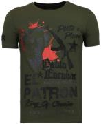 Local Fanatic El patron pablo rhinestone t-shirt