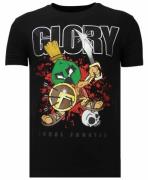 Local Fanatic Glory martial rhinestone t-shirt