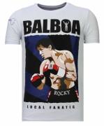 Local Fanatic Balboa rhinestone t-shirt