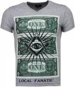 Local Fanatic One dollar eye t-shirt